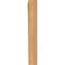 Ekena Millwork Traditional Block Smooth Bracket, Western Red Cedar, 3 1/2"W x 14"D x 26"H BKT04X14X26TRA05SWR - alternate 2